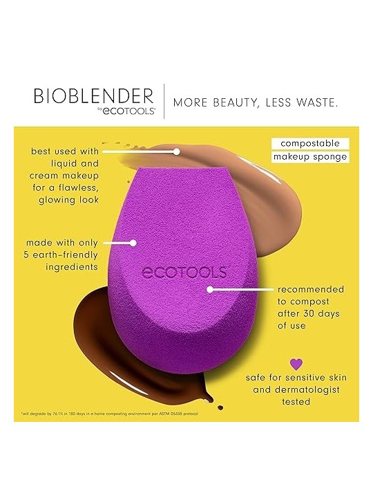 EcoTools Spugnetta trucco Bioblender 2 unitï¿½ï¿½
