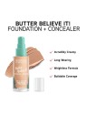 Physicians Formula Butter Believe It! Foundation  Concealer 30 ml donna Light