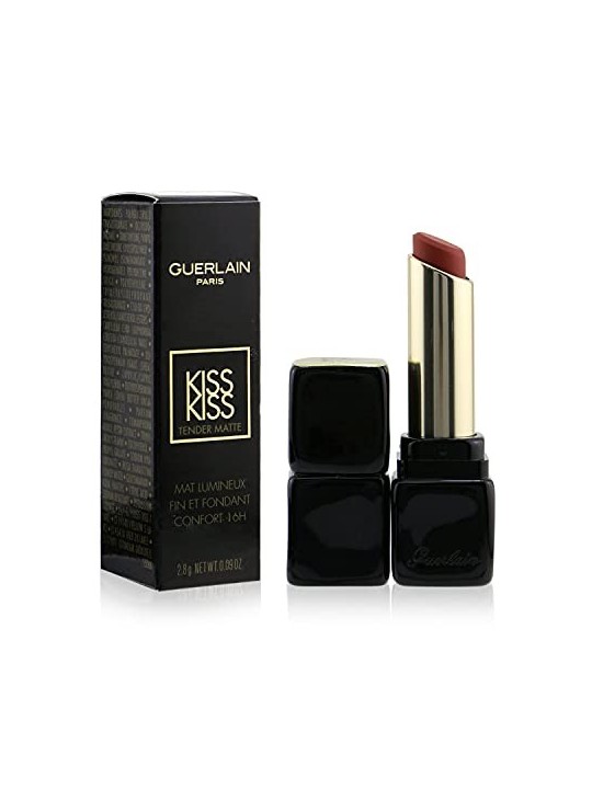 Guerlain KISSKISS Matte Tenero 770 Desiderio Rosso Lipstick for Women