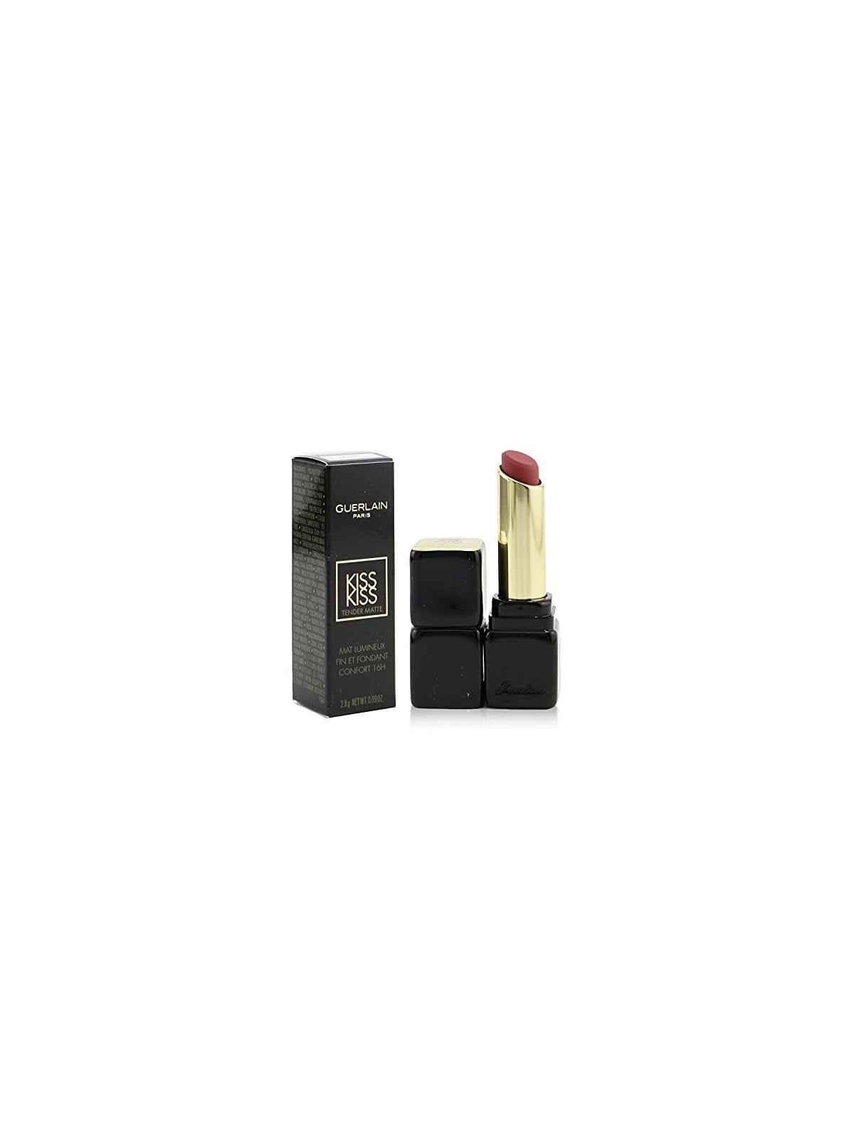 Guerlain Kiss Kiss Tender Matte Lipstick donna 2,8g Numero 214 Romantic Nude