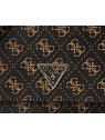 Guess Borsa a Tracolla Noelle in Pelle con Logo 4G Marrone Donna