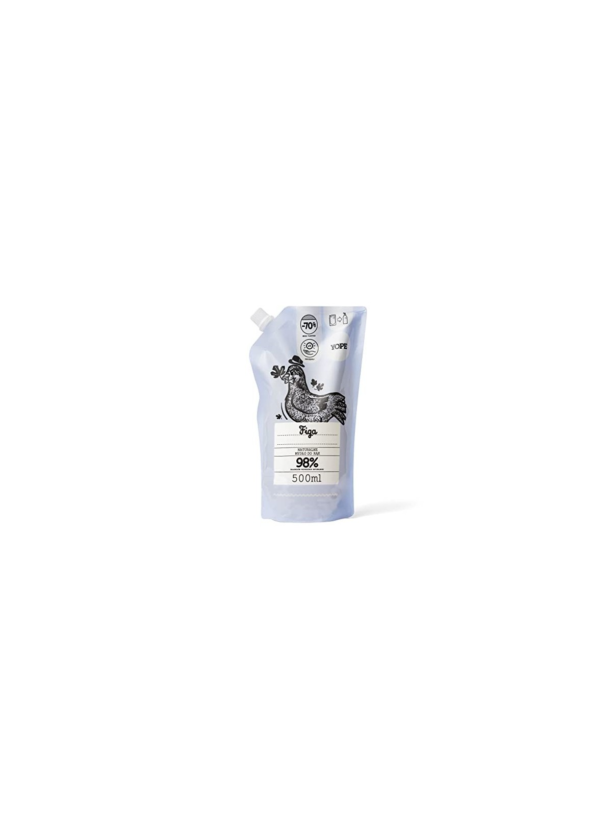 YOPE Moisturising Liquid Soap Refill Pack Figa 500ml