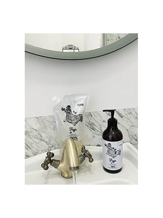 YOPE Moisturising Liquid Soap Refill Pack Figa 500ml