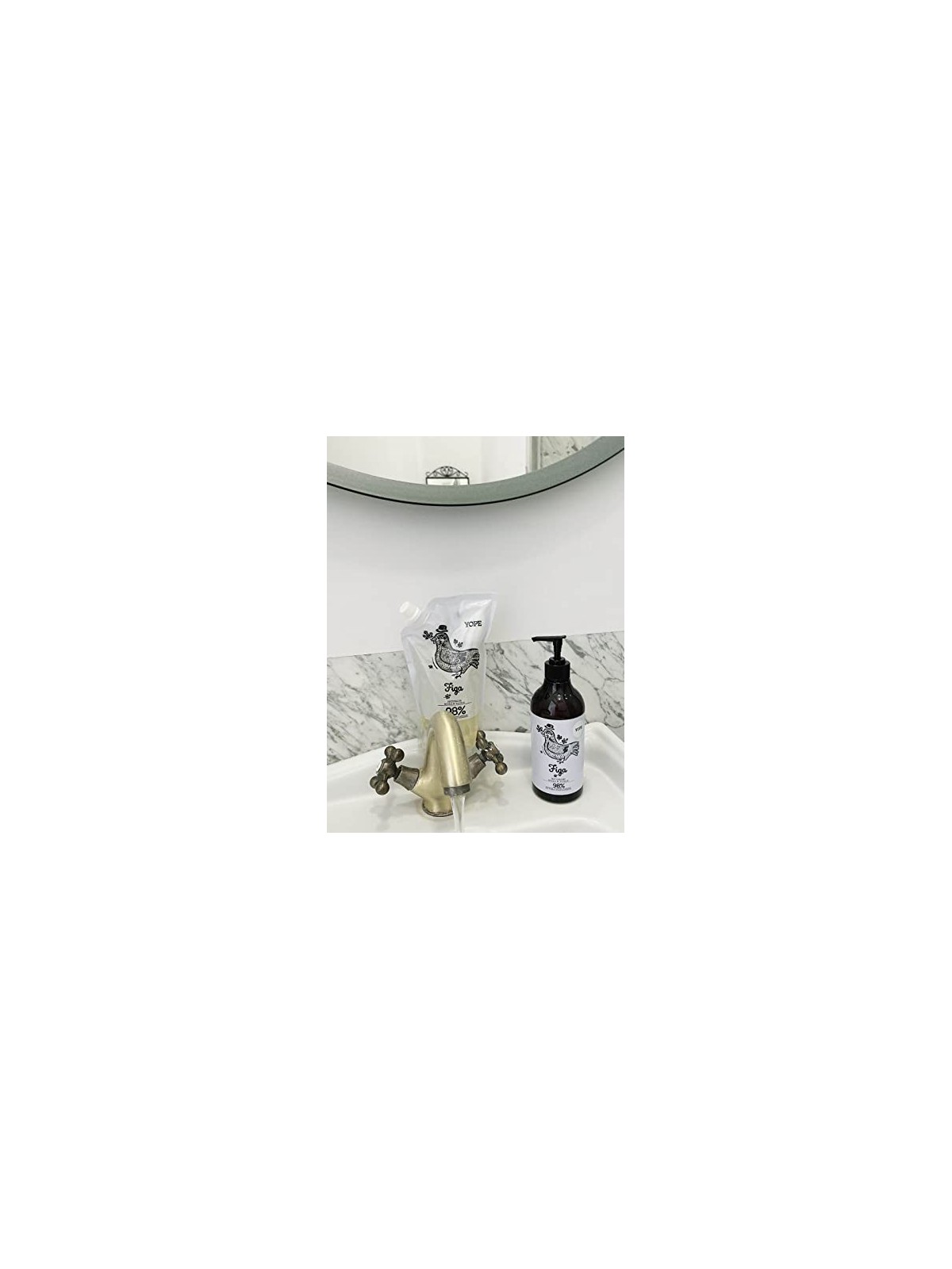 YOPE Moisturising Liquid Soap Refill Pack Figa 500ml