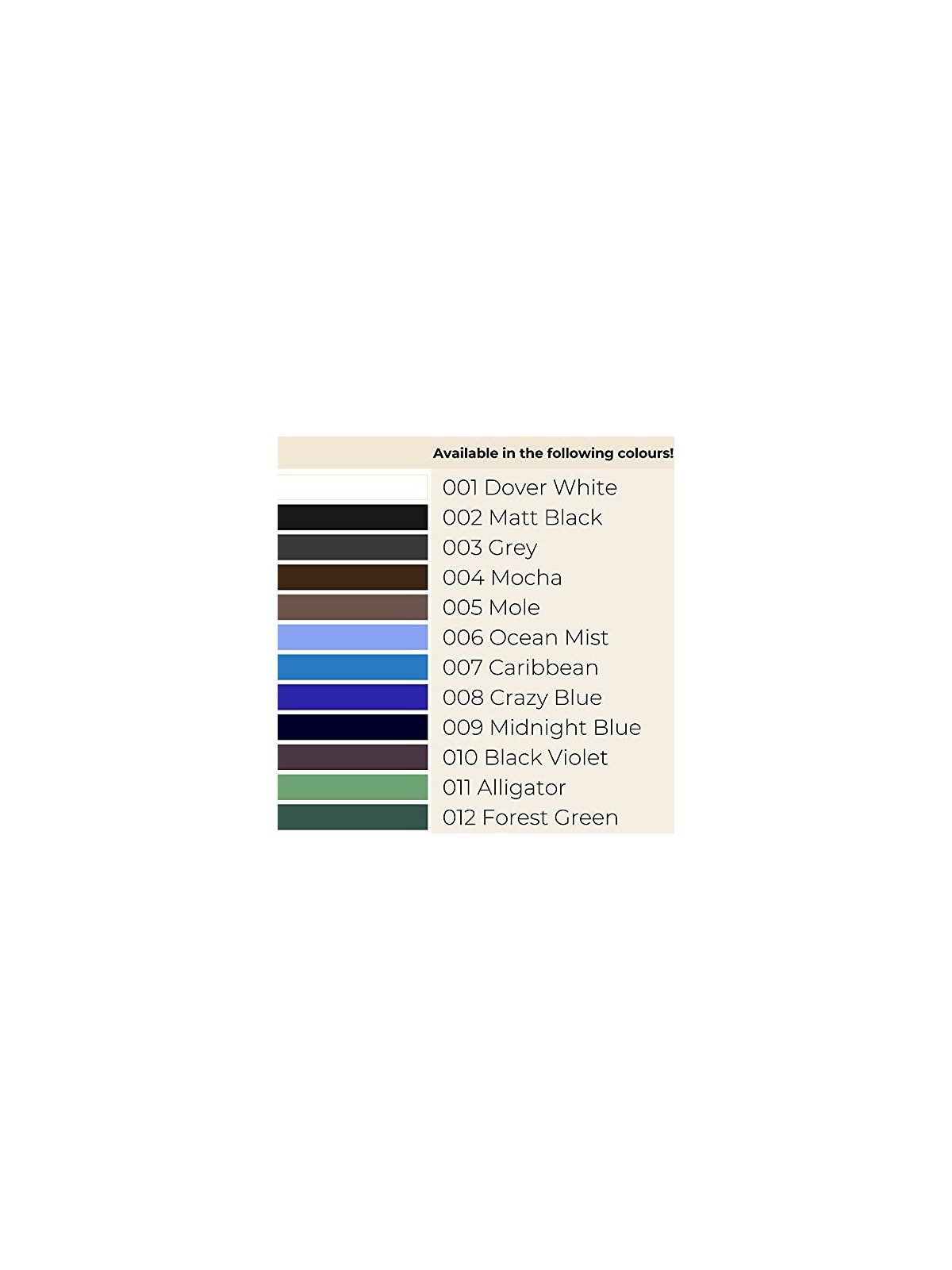 Gosh Matte Eyeliner donna 1,2g 001 Dover White