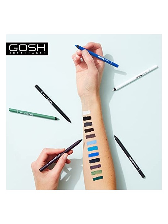 Gosh Matte Eyeliner donna 1,2g 001 Dover White