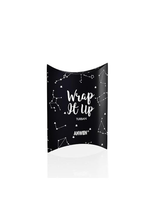 Turbante per capelli ANWEN Wrap It Up Nero