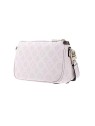 Guess Dayane Borsa Tracolla Doppia Rosa 24x13.5x4.5 cm Donna