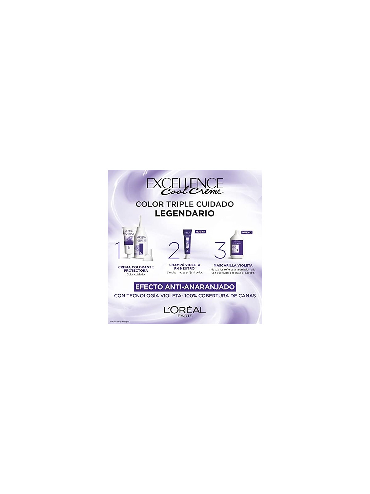 L'Orï¿½ï¿½al Paris EXCELLENCE Crema tinta 711biondo cenere intenso 192ml unisex