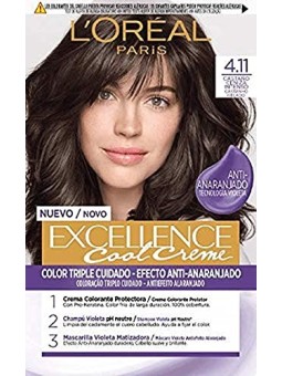L'Orï¿½ï¿½al Paris EXCELLENCE crema colorante n4 11 marrone cenere intenso 1 u unisex 192ml