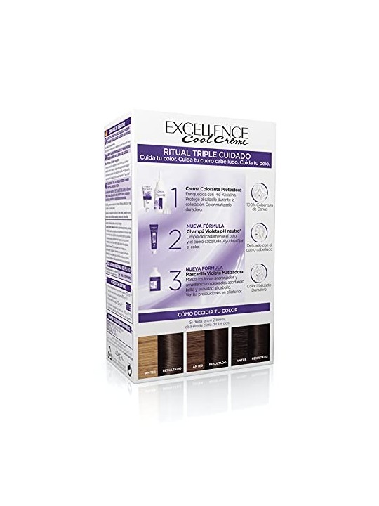 L'Orï¿½ï¿½al Paris EXCELLENCE crema colorante n4 11 marrone cenere intenso 1 u unisex 192ml