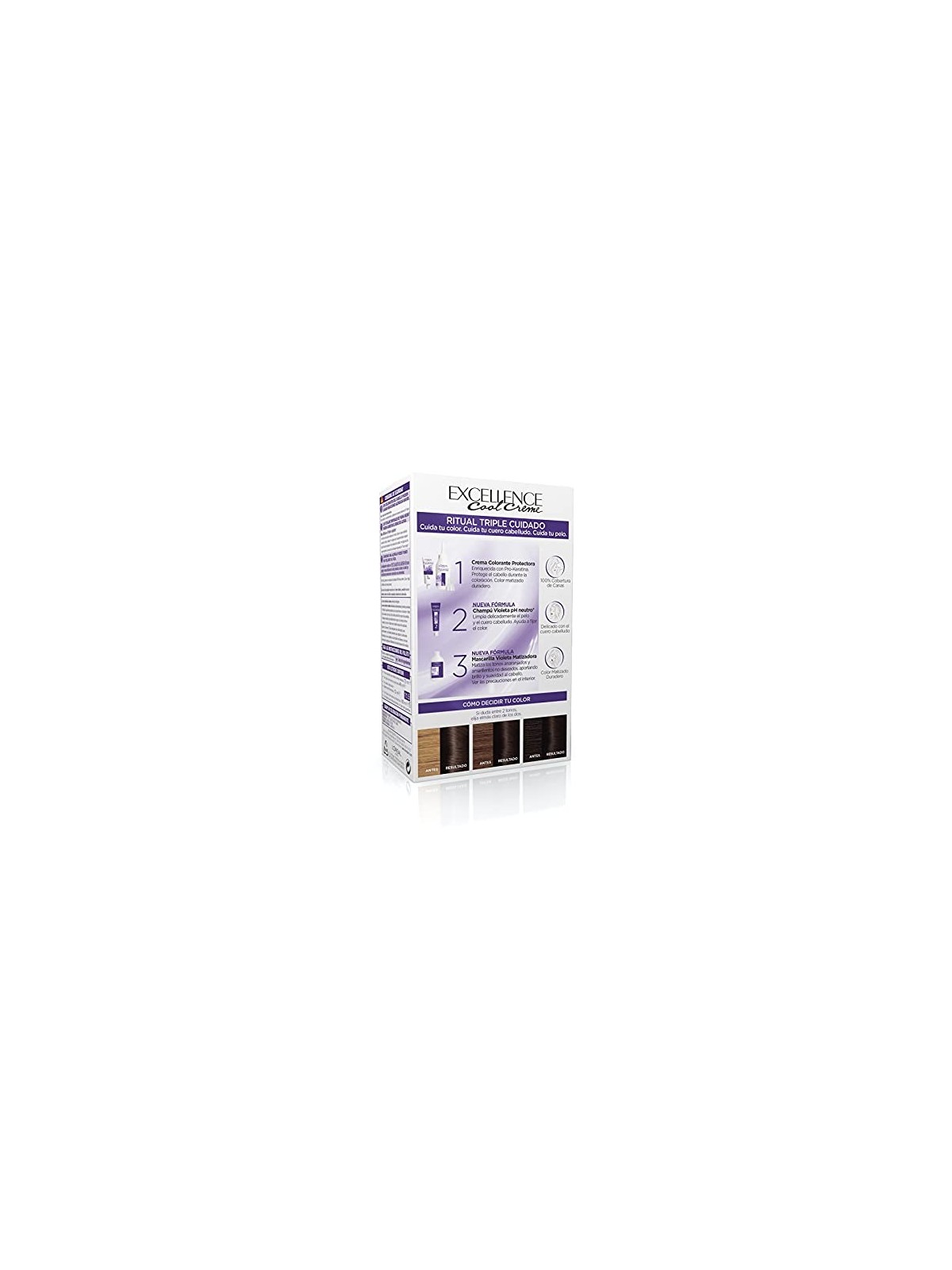 L'Orï¿½ï¿½al Paris EXCELLENCE crema colorante n4 11 marrone cenere intenso 1 u unisex 192ml