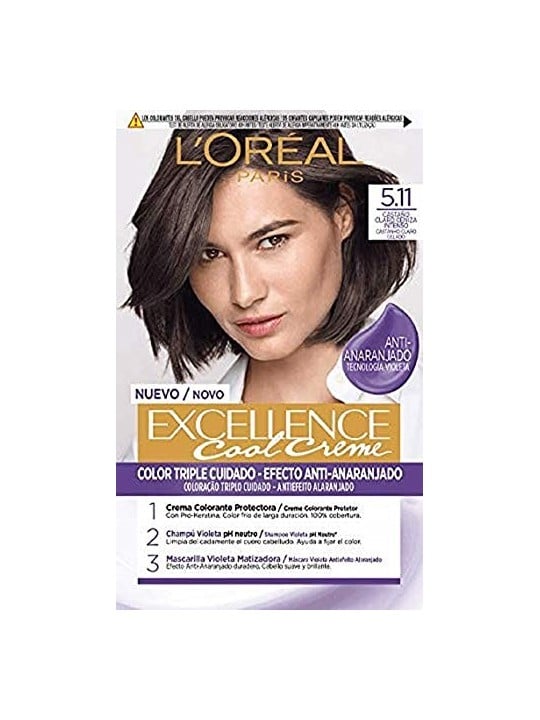 L'Orï¿½ï¿½al Paris EXCELLENCE COOL 5.11-Castano Chiaro Cenere Intensa 192ml