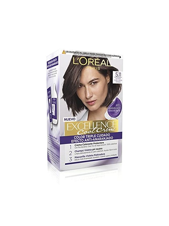 L'Orï¿½ï¿½al Paris EXCELLENCE COOL 5.11-Castano Chiaro Cenere Intensa 192ml
