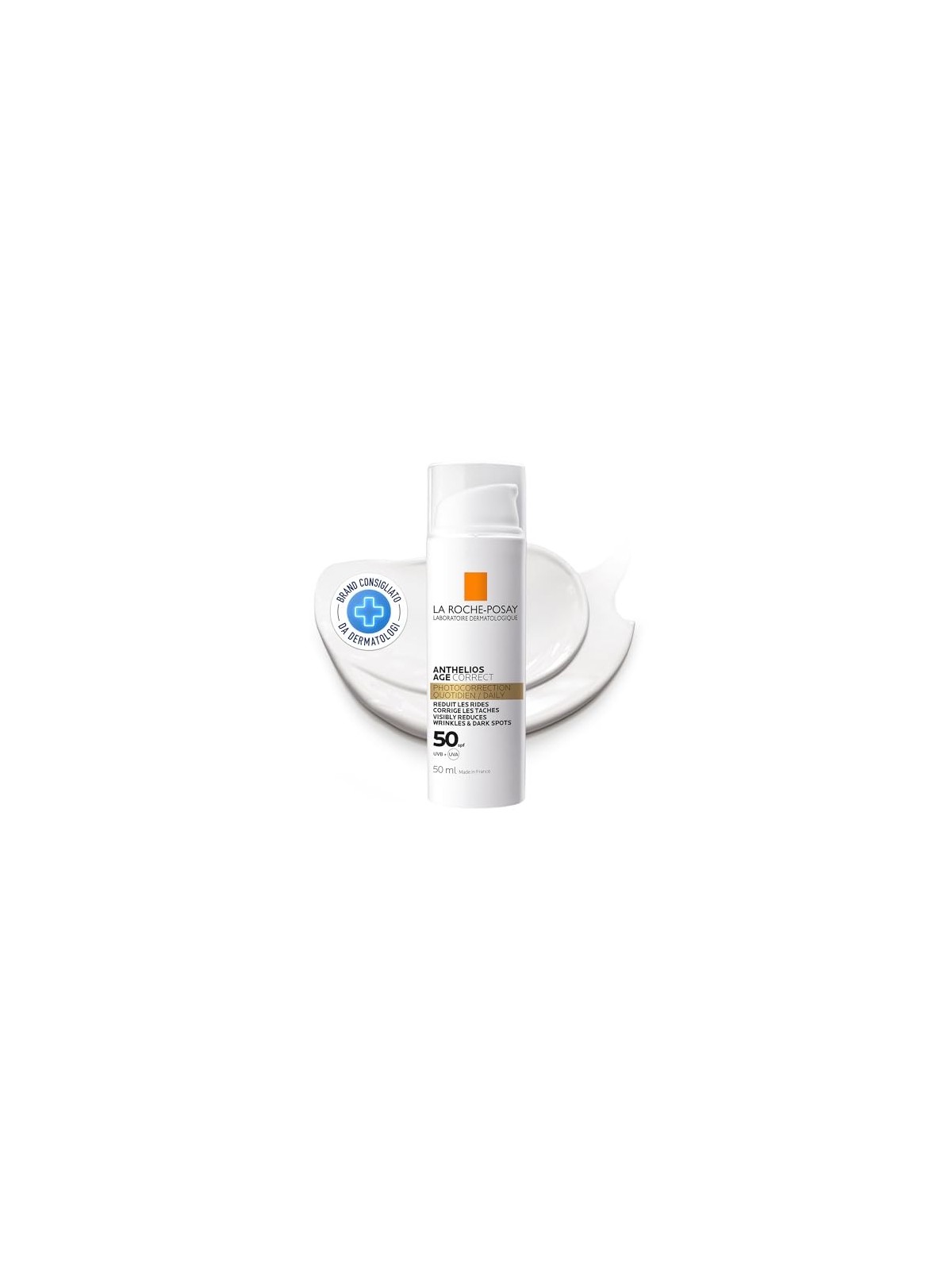LRP Anthelios Age Correct Daily Light Cream SPF50 50ml Photocorrection