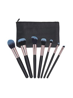 MIMO Black Makeup Brush Set 7 pcs Women's Brushes