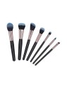 MIMO Black Makeup Brush Set 7 pcs Women's Brushes