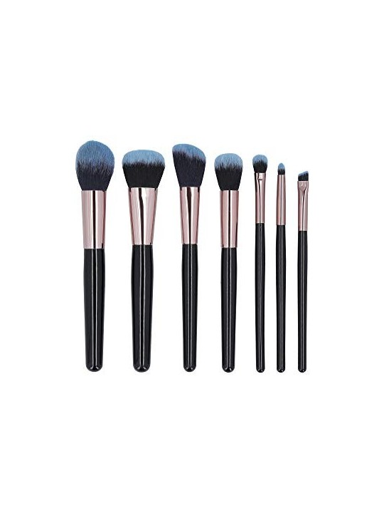 MIMO Black Makeup Brush Set 7 pcs Women's Brushes