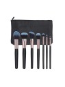 MIMO Black Makeup Brush Set 7 pcs Women's Brushes