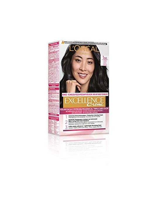 Tintura per capelli Excellence Creme 1 Nero