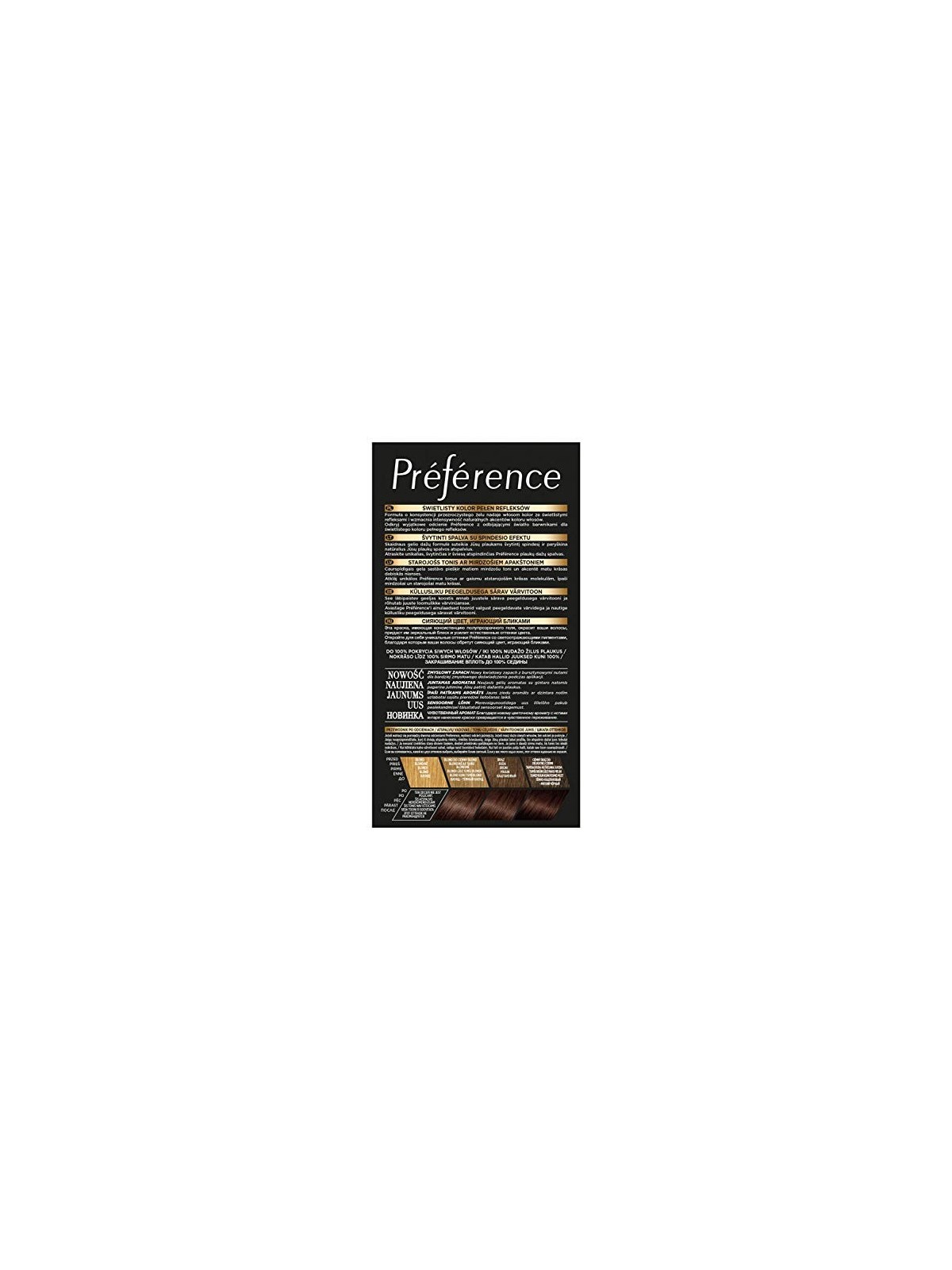 Recital Preference tintura per capelli M1 4.15 Caracas