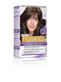 Tintura per capelli Excellence Cool Creme 411 Ultra Ash Brown