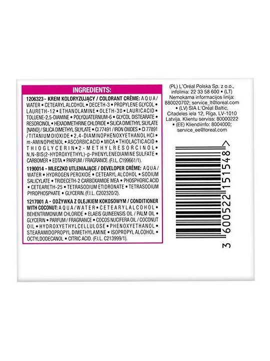 LOREAL Casting Creme Gloss tintura per capelli 100 Liquirizia
