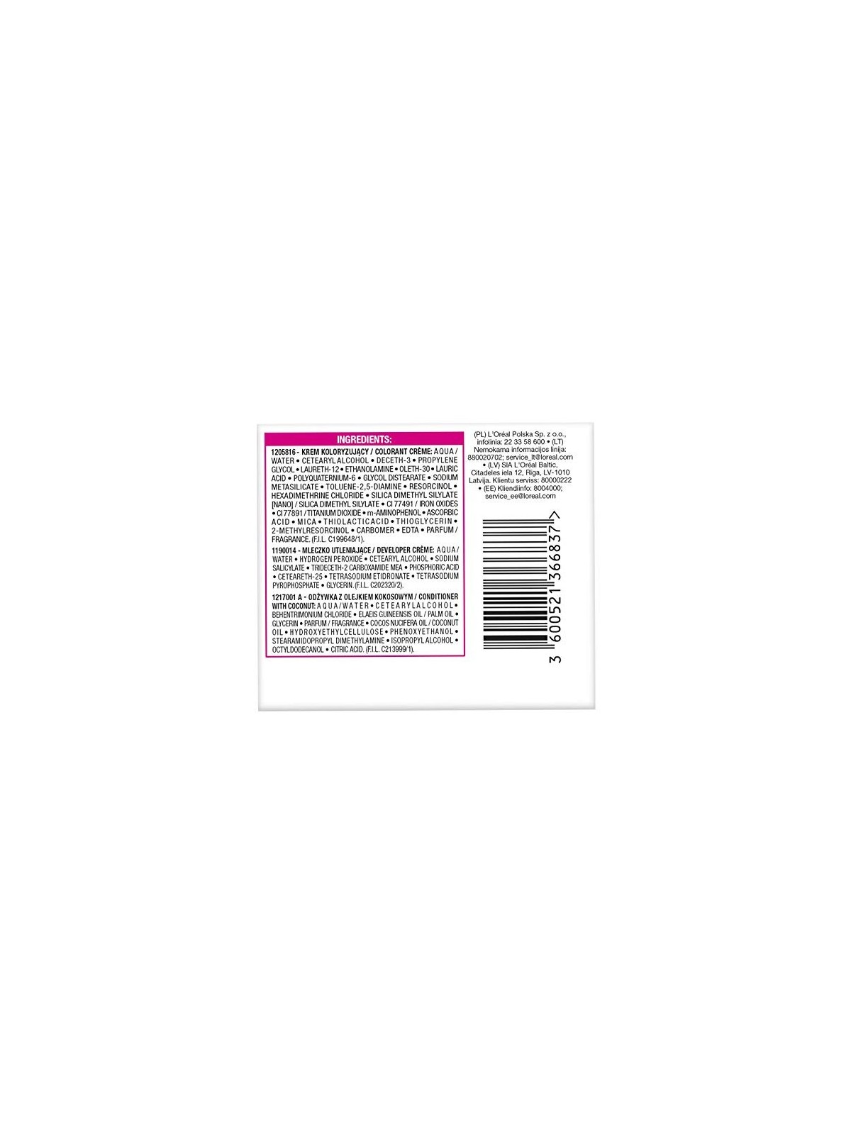 Tintura per capelli Casting Creme Gloss 323 Cioccolato Fondente