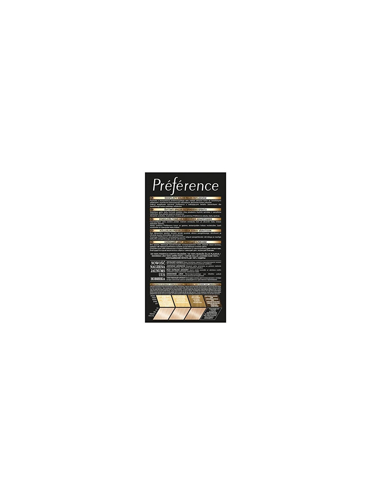 Tintura per capelli LOREAL Feria Preference 102 Iridescent Bliss