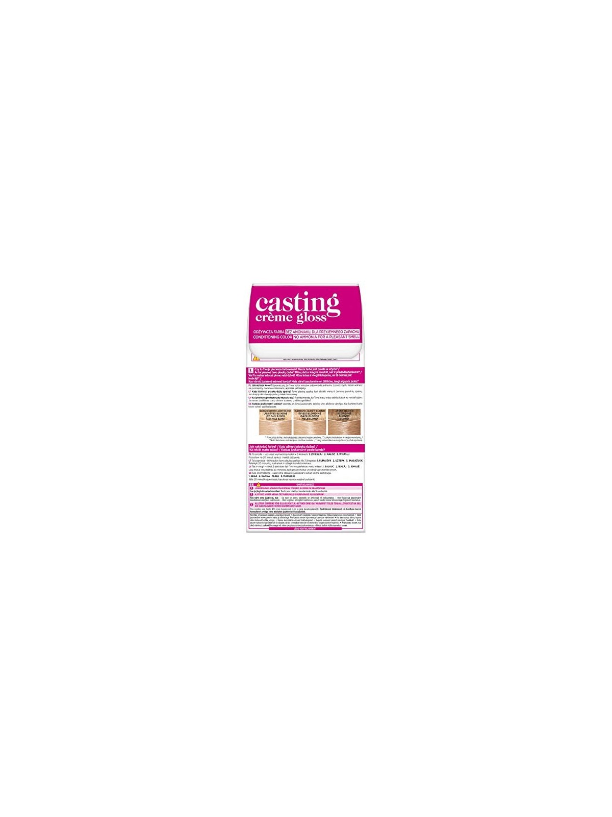 Tintura per capelli Casting Creme Gloss 1021 Biondo Chiaro Perla