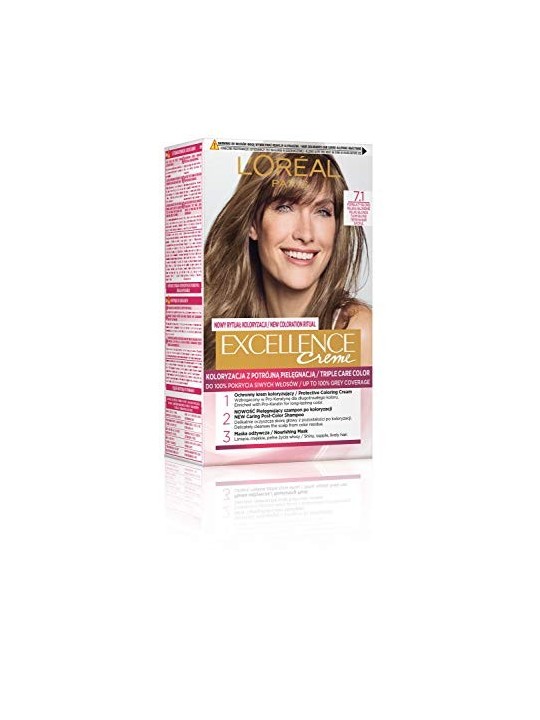 Tintura per capelli Excellence Creme 71 Biondo Cenere