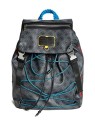 Guess Zaino Salameda Blu con Compartimento Laptop