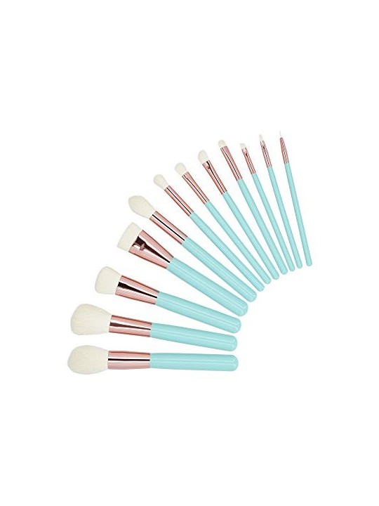 Set Pennelli Trucco Turchese 12 pz