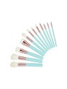 Set Pennelli Trucco Turchese 12 pz