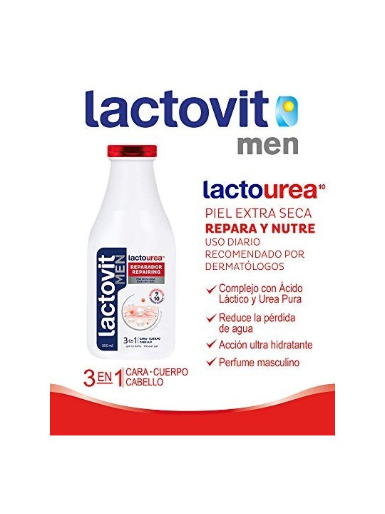 Lactovit Gel doccia Lactourea per uomo uomo 300ml acquista 