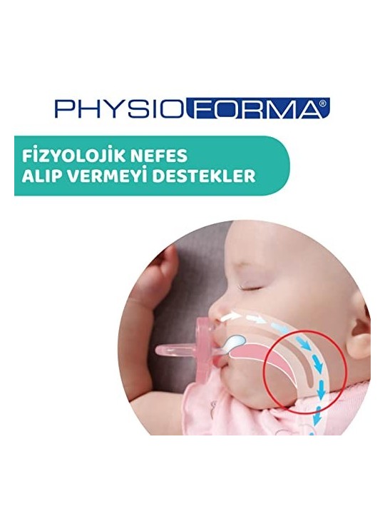 Succhiotto Chicco PhysioForma Mini Morbido Blu Silicone 02 Mesi 2 Unit unisex