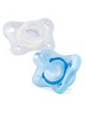Succhiotto Chicco PhysioForma Mini Morbido Blu Silicone 02 Mesi 2 Unit unisex