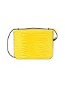 Guess Borsa Tracolla Corily in Pelle Gialla 185 x 145 x 7 cm donna