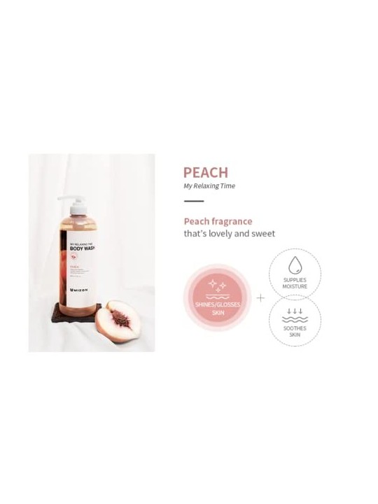 Peach My Relaxing Time Body Wash Gel doccia donna 800ml