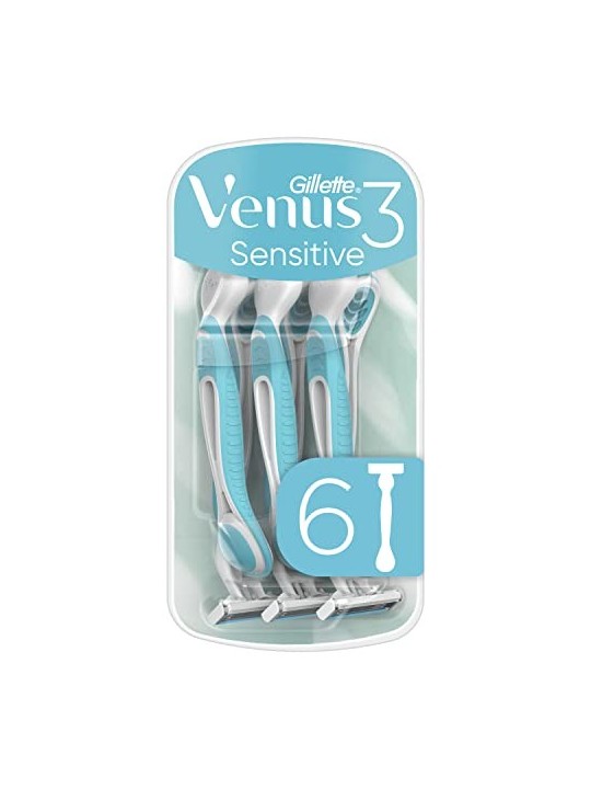 Gillette Venus 3 Sensitive Disposable Razors 6 pcs