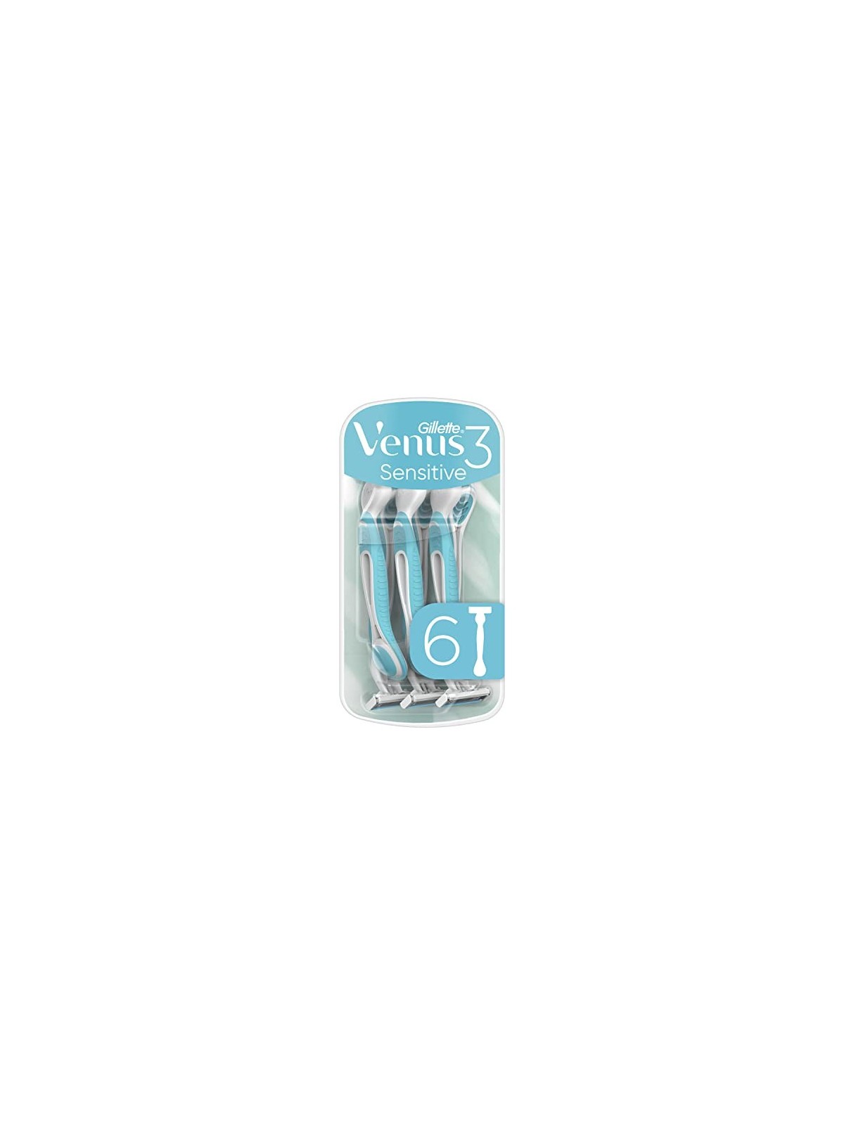 Gillette Venus 3 Sensitive Disposable Razors 6 pcs