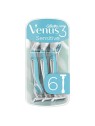 Gillette Venus 3 Sensitive Disposable Razors 6 pcs