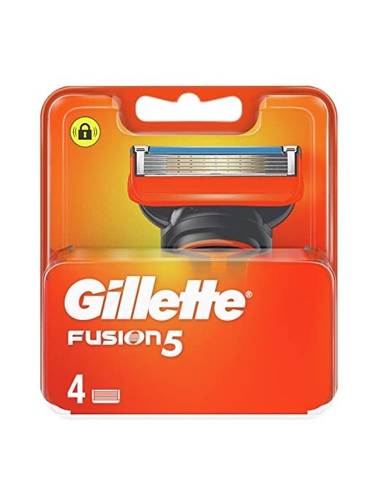 Gillette FUSION 5 caricatore 4 ricambi uomo