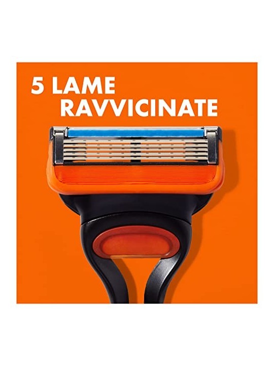 Gillette FUSION 5 caricatore 4 ricambi uomo
