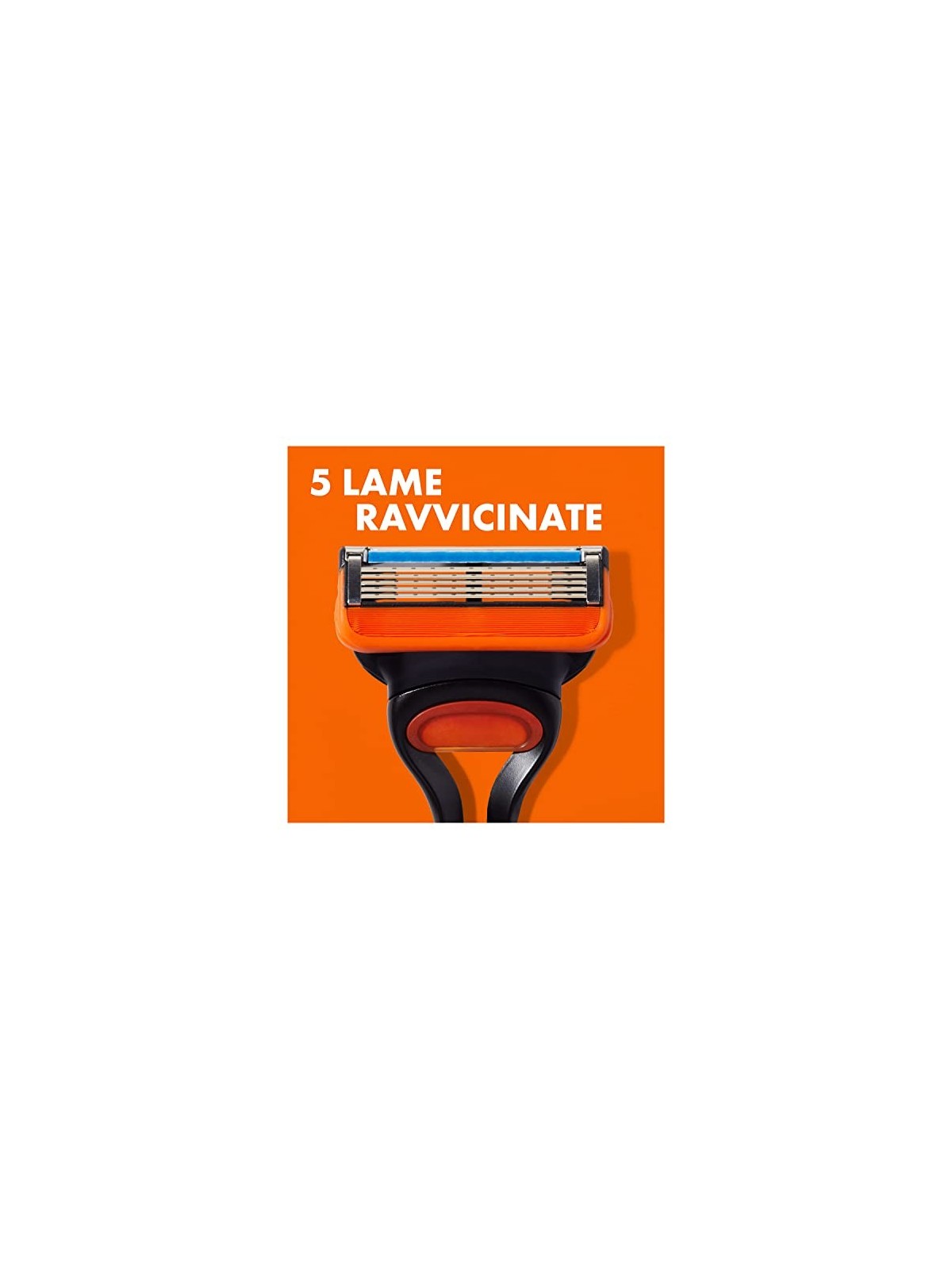 Gillette FUSION 5 caricatore 4 ricambi uomo