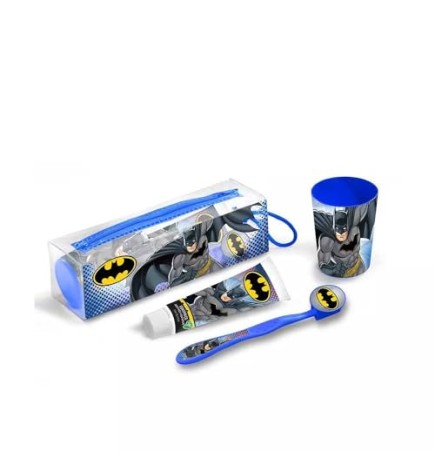 Set Cura Dentale Cartoon BATMAN 4 unit Unisex