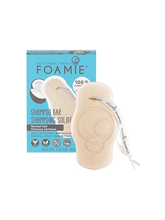Foamie Shampoo solido con olio di cocco capelli normali Shampoo solido donna 800g