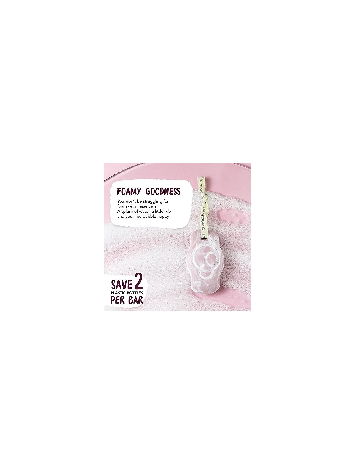 Foamie Shampoo solido con olio di cocco capelli normali Shampoo solido donna 800g