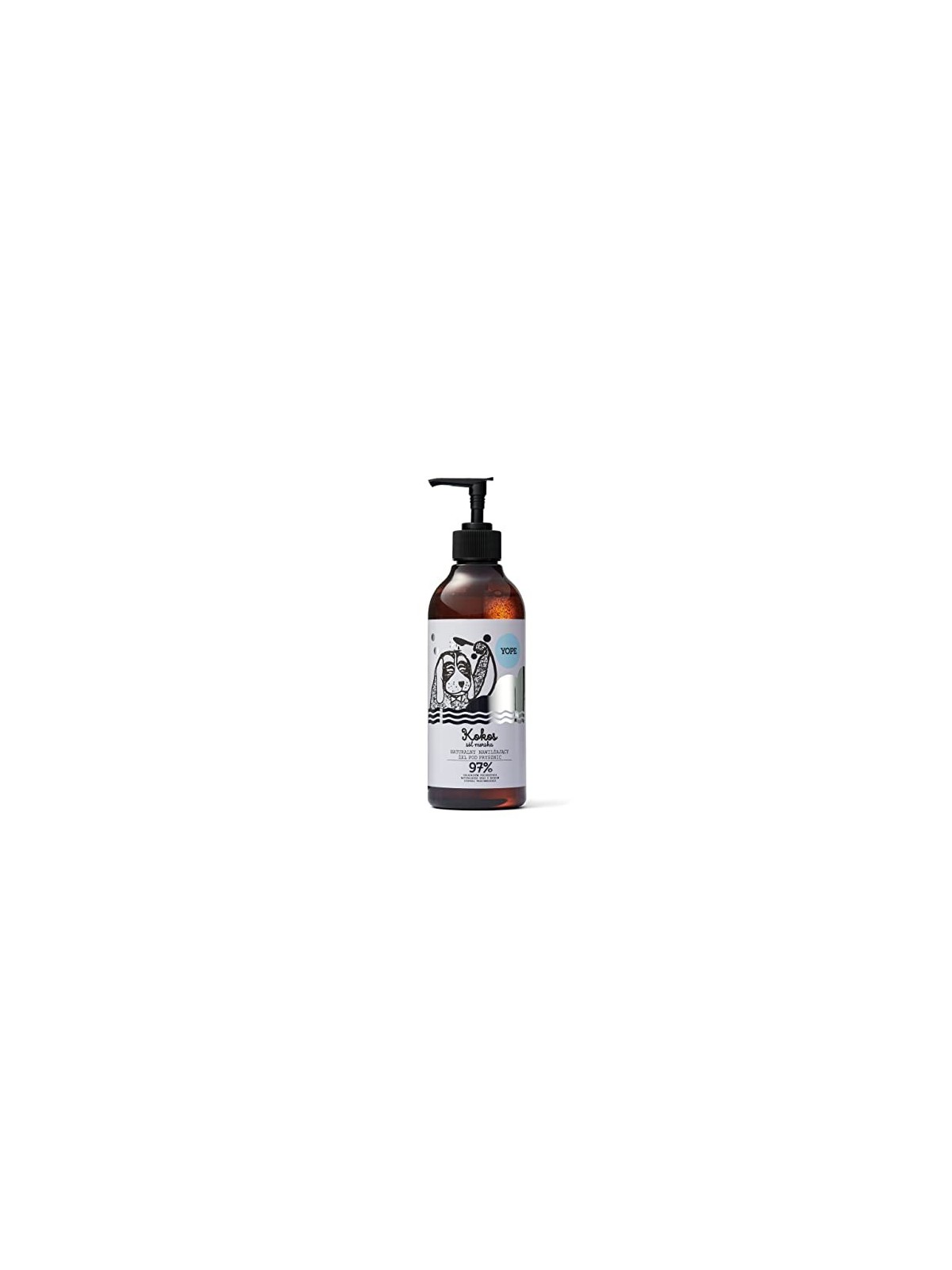 Gel doccia cocco naturale e sale marino 400ml