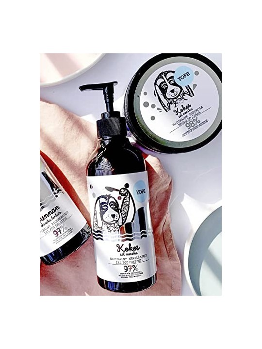 Gel doccia cocco naturale e sale marino 400ml